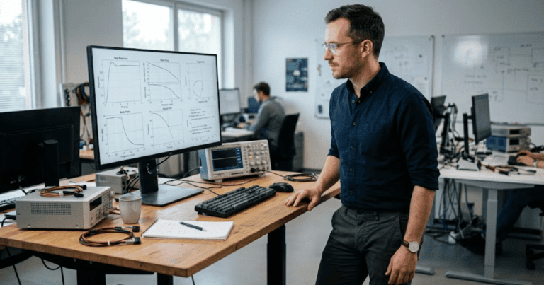 Simulation eines digitalen Regelalgorithmus für die aktive Leistungsfaktorregelung